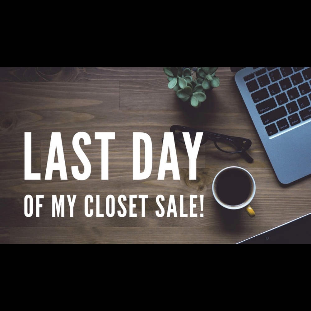 Prices go back up tomorrow ❤️